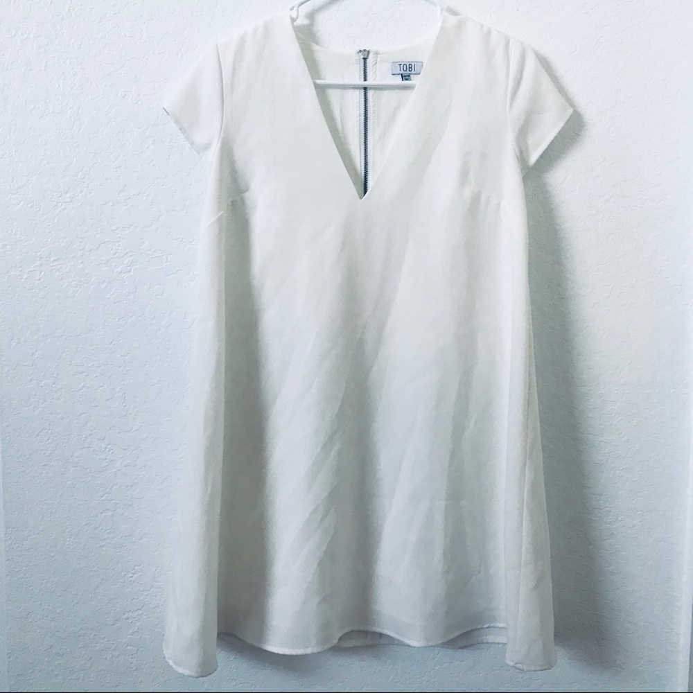 Toni White Mini Dress